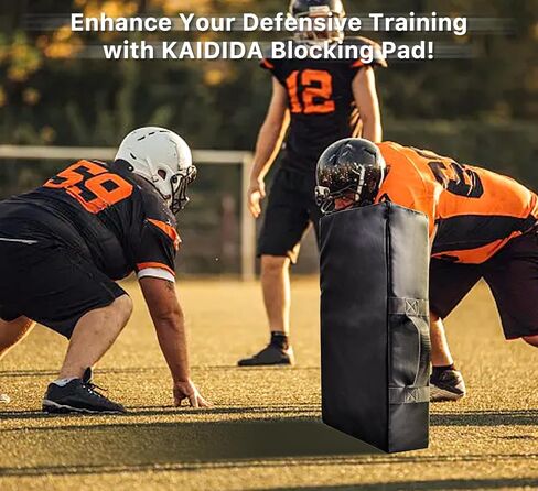 Blocking Pad, Blocking Pad for Football Basketball Training,Football Blocking Shield Football Tackle Pad Dummy Football Training Hitting Pads with Five Handles,Two Options in Saudi Arabia