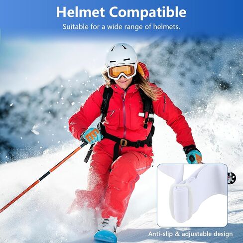 FOCUHUNTER OTG Ski Goggles Over Glasses Ski Snowboard Goggles Anti Fog, 100% UV Protection Snow Goggles for Men Women Adult in Saudi Arabia