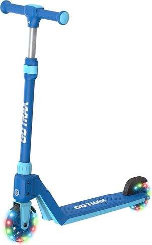 سكوتر Gotrax K03 للأطفال، عجلات مضاءة بإضاءة LED RGB مقاس 5 بوصات، وزن خفيف الوزن 4.6 رطل وتصميم قابل للفصل بنقرة واحدة، شريط يد قابل للتعديل الارتفاع، سطح مضاد للانزلاق وحمولة قصوى 110 رطل للأولاد والبنات بعمر 3 سنوات فما فوق in Kuwait
