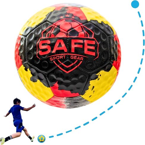 Curve Star Swerve Soccer Ball - Super Curving Soccer Ball That Boys and Girls Can Kick with Ease - Great Soccer Gift for Kids - Kids Soccer Ball Made for Fun in Saudi Arabia