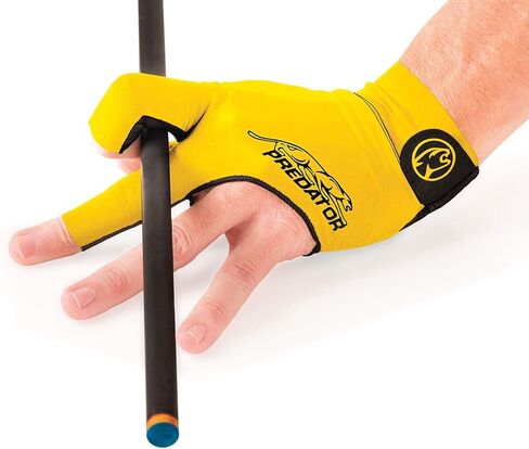 قفاز البلياردو Predator Second Skin باللونين الأسود والأصفر: يناسب يد الجسر اليسرى in Kuwait