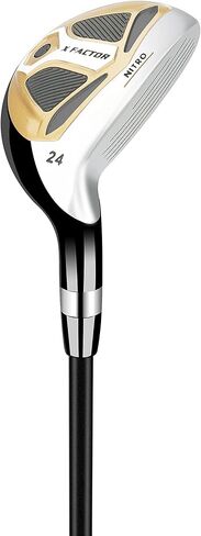 مجموعة أدوات الجولف Nitro X Factor المكونة من 13 قطعة للرجال من الجرافيت، اليد اليمنى، ذهبي/فضي in Kuwait