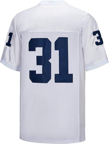 Men's #11 No Name Football Jersey #1#26#31 White Stitched in Saudi Arabia
