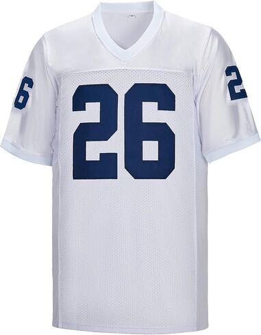 Men's #11 No Name Football Jersey #1#26#31 White Stitched in Saudi Arabia