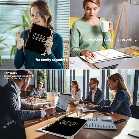 Day Planner Notebook - Undated Planner To Do List Notebook, Today Planner with Checklist, Daily To Do Planner to Increase Productivity, 5.7 x 8.0 inches - Flexible Cover, Strong Twin-Wire Binding in Saudi Arabia