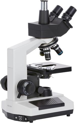 OMAX 40X-1600X Trinocular Biological Compound Microscope with Replaceable LED Light in Kuwait