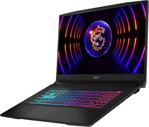 MSI Katana 2024 Laptop, 8-Core AMD Ryzen 9 8945HS, 17.3" FHD 144Hz IPS Display, NVIDIA GeForce RTX 4070, 32GB DDR5 2TB SSD, Four-Zone RGB Backlit Keyboard, Wi-Fi 6E, Win10 Pro in Saudi Arabia