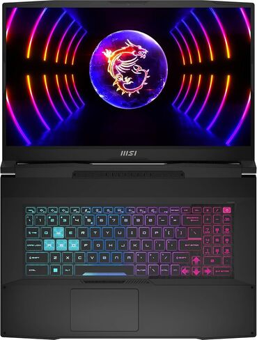 MSI Katana 2024 Laptop, 8-Core AMD Ryzen 9 8945HS, 17.3" FHD 144Hz IPS Display, NVIDIA GeForce RTX 4070, 32GB DDR5 2TB SSD, Four-Zone RGB Backlit Keyboard, Wi-Fi 6E, Win10 Pro in Saudi Arabia