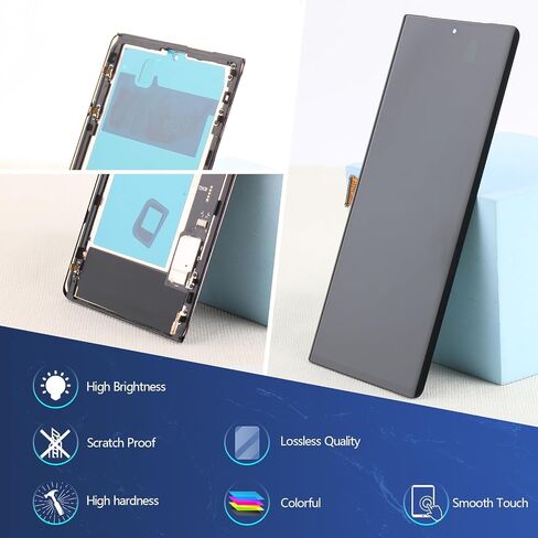 OLED Screen for Google Pixel 6 Pro Screen Replacement for Google Pixel 6 Pro 5G GLUOG G8VOU LCD Display Touch Screen Digitizer Assembly with Tools（Support Fingerprint） in Saudi Arabia