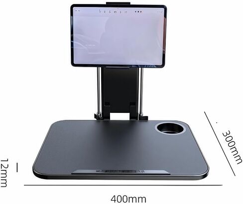 Car Desk for Laptop for Suzuki Vitara Brezza, Foldable Back Seat Tray Table, Multifunctional Tablet Holder Stand, Vehicles Cup Mount Desk Organizer, Car Accessories,Black-pad Holder in Saudi Arabia