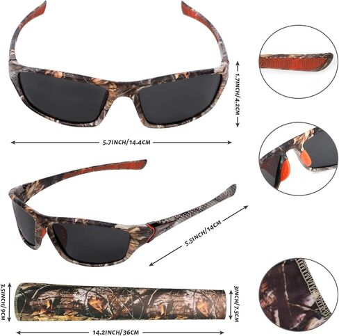 Yewong 5 Pieces Camouflage Outdoors Hunting Vest and Hat Set with Camo Accessories for Hiking Fishing Jungle Game in Kuwait