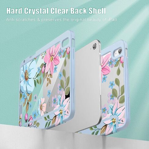 Tuiklol for iPad (A16 Chip) 11th Generation 11 inch 2025 / iPad 10th Generation 10.9 inch 2022 Case, Buit in Pencil Holder with Clear Back Shell Cover Trifold Stand Auto Wake/Sleep, Space Comets in Saudi Arabia