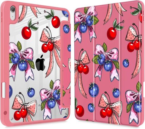 Tuiklol for iPad (A16 Chip) 11th Generation 11 inch 2025 / iPad 10th Generation 10.9 inch 2022 Case, Buit in Pencil Holder with Clear Back Shell Cover Trifold Stand Auto Wake/Sleep, Space Comets in Saudi Arabia