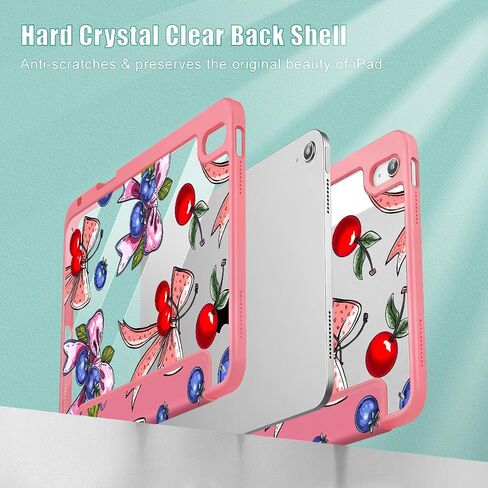 Tuiklol for iPad (A16 Chip) 11th Generation 11 inch 2025 / iPad 10th Generation 10.9 inch 2022 Case, Buit in Pencil Holder with Clear Back Shell Cover Trifold Stand Auto Wake/Sleep, Space Comets in Saudi Arabia