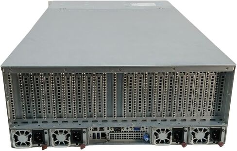 Supermicro A+ Server AS-4124GS-TNR 4U ، يدعم 8x PCIe 4.0 GPU ، 2x EPYC 7742 64-Core CPU ، 512GB 2933MHz MEMIMENT ، 4X 15.36TB NVME SSD ، 2X 10GBE ، RAILS (READED) in Saudi Arabia