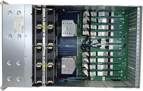 Supermicro A+ Server AS-4124GS-TNR 4U ، يدعم 8x PCIe 4.0 GPU ، 2x EPYC 7742 64-Core CPU ، 512GB 2933MHz MEMORY ، 2X 480GB SSD ، RALS (READED) in Saudi Arabia