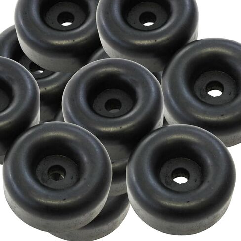 مصدات مطاطية من ريد هاوند أوتو 4 للمقطورة المتوافقة مع شاحنة باب المنحدر 2.5 بوصة دائرية بديلة لتوقف البضائع in Kuwait