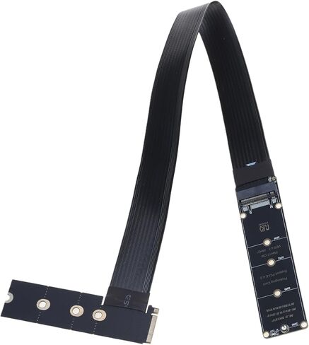 NVMe Solid States Drives Extension Cable PCIE4.0 Extended Cable Risers Card Full Speed 64G/BPS PCIe Solid States Drives Card in Saudi Arabia