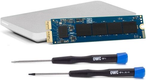 OWC 4.0TBAura Pro X2 Gen4 Complete PCIe 4.0 NVMe SSD Upgrade Solution for Select MacBook Air, MacBook Pro (2013-2017), Includes Tools & Enclosure for reusing Your Old Drive in Saudi Arabia