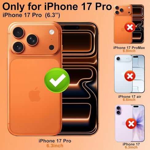 Screen Protector For iphone 17, 6.3-inch Tempered Glass, 9H Hardness, 2-Pack with Installation Kit，automatically removing dust and air bubbles in Saudi Arabia