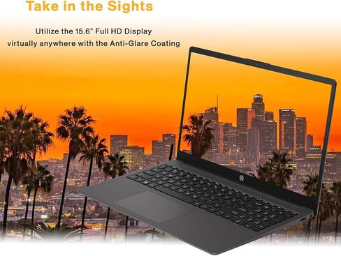 HP 255 G10 LAPTOP ، 15.6 "شاشة FHD ، Ryzen 5 7530U معالج ، ذاكرة الوصول العشوائي 32 جيجابايت ، 1 تيرابايت SSD ، Windows 11 Pro ، طلاء مضاد للشفقة ، لوحة اللمس متعددة اللمسات ، كاميرا HD مع الحد من الضوضاء الزمنية للحد من الضوضاء الزمنية in Kuwait