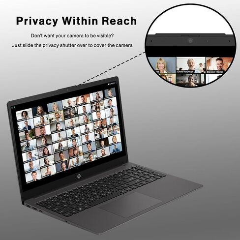 HP 255 G10 LAPTOP ، 15.6 "شاشة FHD ، Ryzen 5 7530U معالج ، ذاكرة الوصول العشوائي 32 جيجابايت ، 1 تيرابايت SSD ، Windows 11 Pro ، طلاء مضاد للشفقة ، لوحة اللمس متعددة اللمسات ، كاميرا HD مع الحد من الضوضاء الزمنية للحد من الضوضاء الزمنية in Kuwait