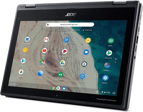 Acer Chromebook Spin 511 (32GB, 4GB RAM) 11.6" HD IPS Multi-Touch LCD Panel, Intel Celeron N4020, Chrome OS W/US Warranty (Shale Black) in Kuwait