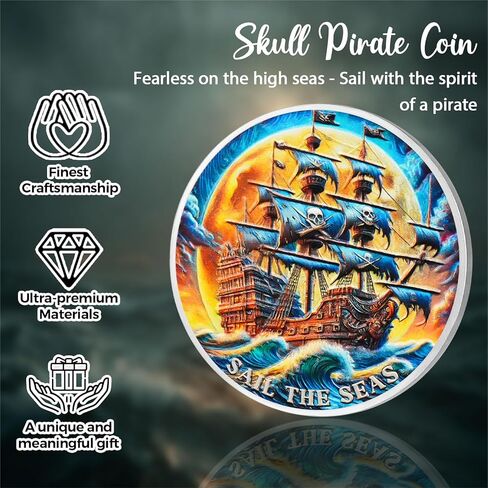 ديفي جونز عملة حياة القراصنة وصولاً إلى ديفي جونز لوكر القراصنة المتحمسين للتحصيل القراصنة تحت عنوان هدايا الحفلات in Kuwait