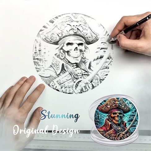 ديفي جونز عملة حياة القراصنة وصولاً إلى ديفي جونز لوكر القراصنة المتحمسين للتحصيل القراصنة تحت عنوان هدايا الحفلات in Kuwait