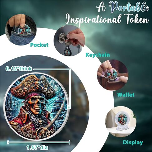 ديفي جونز عملة حياة القراصنة وصولاً إلى ديفي جونز لوكر القراصنة المتحمسين للتحصيل القراصنة تحت عنوان هدايا الحفلات in Kuwait