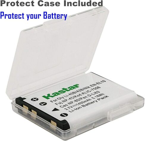 Kastar BPDC17 Battery 2-Pack Replacement for Leica BP-DC17 Lithium-Ion Battery Pack, Leica BC-DC17 Sofort Battery Charger, Leica Sofort Instant Film Camera (Mint) in Saudi Arabia