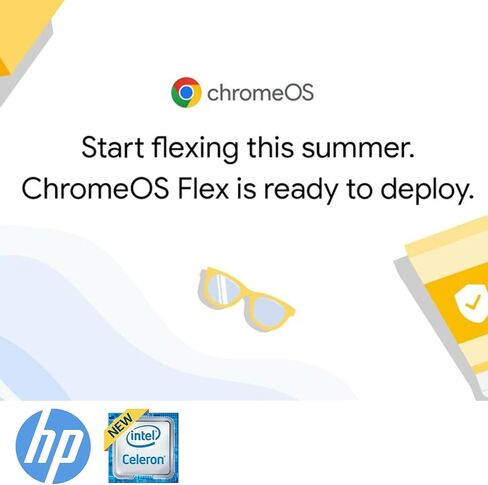 HP 14 بوصة الطالب و Business Chromebook الكمبيوتر المحمول | معالج Intel Celeron | Intel UHD Graphics | 4 جيجابايت ذاكرة الوصول العشوائي ، 128 إجمالي التخزين (64 جيجابايت eMMC على متنها مع 64 جيجابايت USB خارجي) | wifi 6 | الأذن اللاسلكية in Saudi Arabia