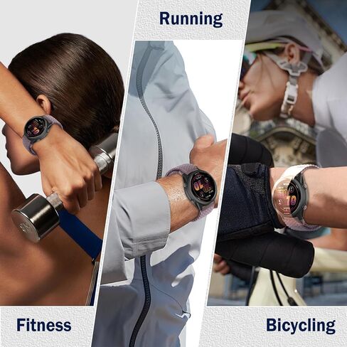 Nylon Braided Watch Band for Garmin Forerunner 570 47mm/Forerunner 265/255, 22mm Secure Parachute-Style Buckle Strap for Garmin Venu 3 45mm/Venu 2/Vivoactive 4 in Kuwait