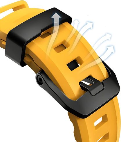 لفرقة Apple Watch Sport Band Ultra 2 Ultra 49mm 46mm 45mm 45mm 44mm ، حزام مطاطي من السيليكون الوعرة مع Clasp Metal Watch ، لسلسلة Iwatch 10 9 8 7 6 5 4 3 2 1 SE 2 in Kuwait