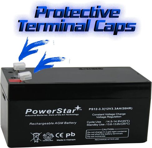 PowerStar Replacement for Toro Lawn Mower # 106-8397 BATTERY-12V 3.4Ah in Saudi Arabia