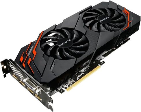 Gigabyte GV-N107TWF2-8GD GEFORCE GTX 1070 TI WINDFORCE 8GB GDDR5 DVI/HDMI/3 منافذ عرض PCI-Express Video Card in Saudi Arabia