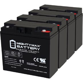 Mighty Max Battery 12V 18AH SLA INT Replacement Battery for APC SmartUPS 2200XL - 4 Pack in Kuwait