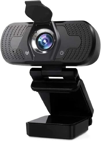 Smart Home Webcam with Own 1080P Wide Angle Built-in Stereo Microphone Support for Lens Autofocus Plug and Play in Saudi Arabia