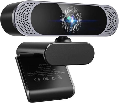 4K 8MP Webcam with Noise-Canceling Microphone Tripod Plug Play Web Camera for Meeting Video in Saudi Arabia