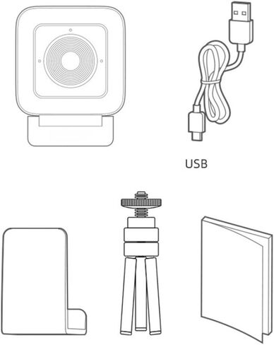 4K كمبيوتر كاميرا كاميرا سطح المكتب USB3.0 مع فئة الميكروفون على الإنترنت يعيشون مع وملء الضوء in Saudi Arabia
