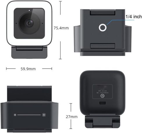 4K كمبيوتر كاميرا كاميرا سطح المكتب USB3.0 مع فئة الميكروفون على الإنترنت يعيشون مع وملء الضوء in Saudi Arabia