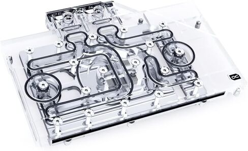 Alphacool Eisblock Aurora Acryl GPX-N RTX 3080/3090 GameRock Water Cooler - Nickel, 5cm x 5cm x 5E+1cm, Compatible with Graphic Cards, Desktop in Kuwait