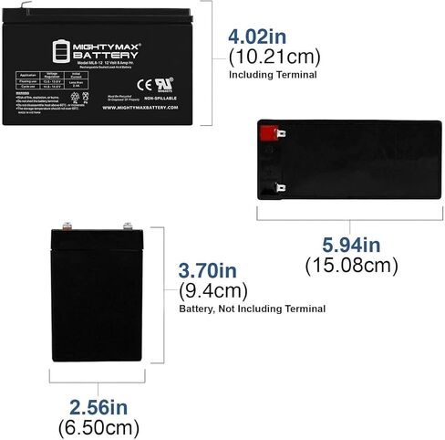 Mighty Max Battery 12V 8Ah Replacement Battery for Tripp Lite SU1000RTXL2UA UPS in Kuwait