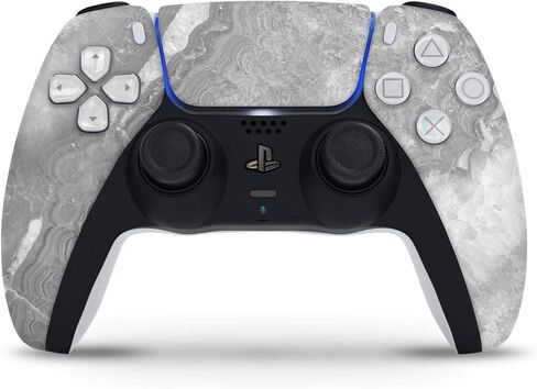 Gray Slate Marble V26 - Full-Body Cover Wrap Decal Skin-Kit Compatible with The Sony Playstation 4 Console Pro in Saudi Arabia