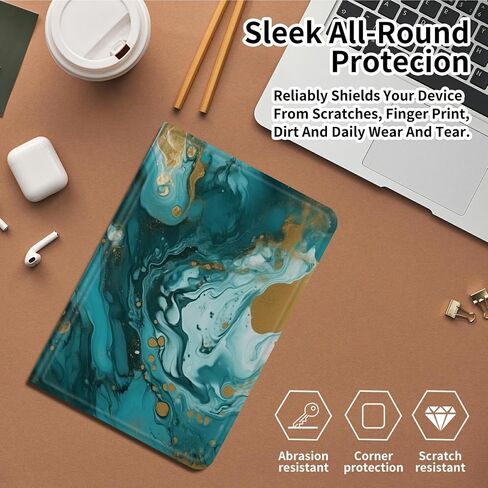 Case for Amazon Kindle Fire 7 Tablet (12th Generation, 2022 Release),Slim PU Leather Folding Stand Protive Cover with Auto Wake/Sleep for Fire 7 2022,Pine Trees in Kuwait