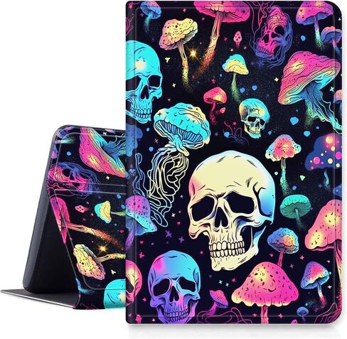 Case for Amazon Kindle Fire 7 Tablet (12th Generation, 2022 Release),Slim PU Leather Folding Stand Protive Cover with Auto Wake/Sleep for Fire 7 2022,Pine Trees in Kuwait