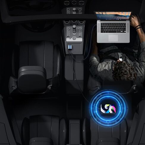 4 في 1 إكسسوارات سيارة شاحن سيارة قابلة للسحب 66W شاحن سريع للسيارة مع هدايا كبلات بيانات USB-C القابلة للسحب للرجال والنساء من أجل iPhone 16 15 14 13 、 iPad 、 Galaxy in Kuwait
