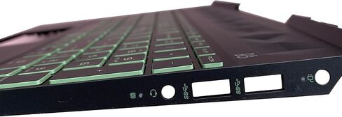 استبدال أجنحة ألعاب HP 15-DK 15-DK0126TX TPN-C141 COPTOP TOP TOP COPLE CASE PALMREST PANGERT PART L57593-001 AP2K8000310 in Saudi Arabia