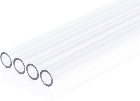 Alphacool Eisrohr Petg Hardtube Tubing ، معرف 9 مم / 12 مم OD ، 80 سم ، واضحة ، 4 عبوات in Saudi Arabia
