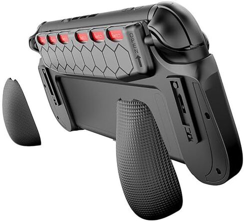 حالة Xyyoritrix للمفتاح 2 ， قبضة مساعدة الغطاء الواقي TPE Soft Plastic يحمل 6 بطاقات لعبة التصميم المريح قبضة مريحة سهلة الملاءمة in Kuwait